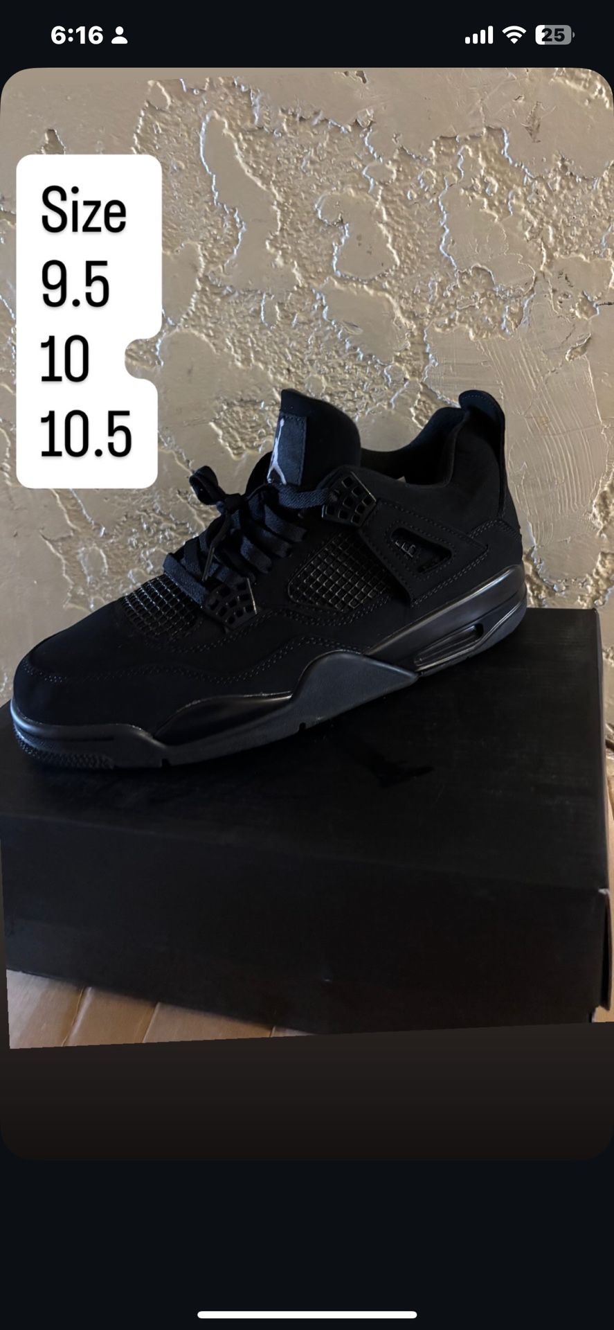 Jordan 4 black Cat