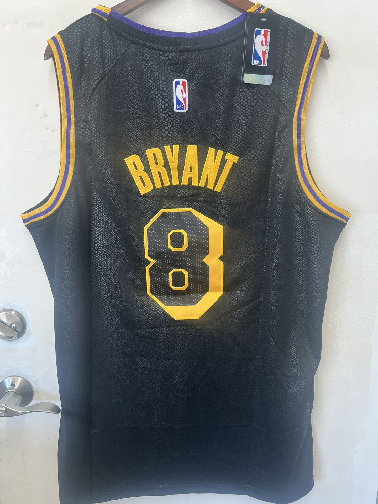 Kobe Bryant Lakers Black Mambo New Jersey Size 54