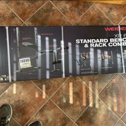 Weider XR 6.1 Standard Bench and Rack Combo Workout Equipment