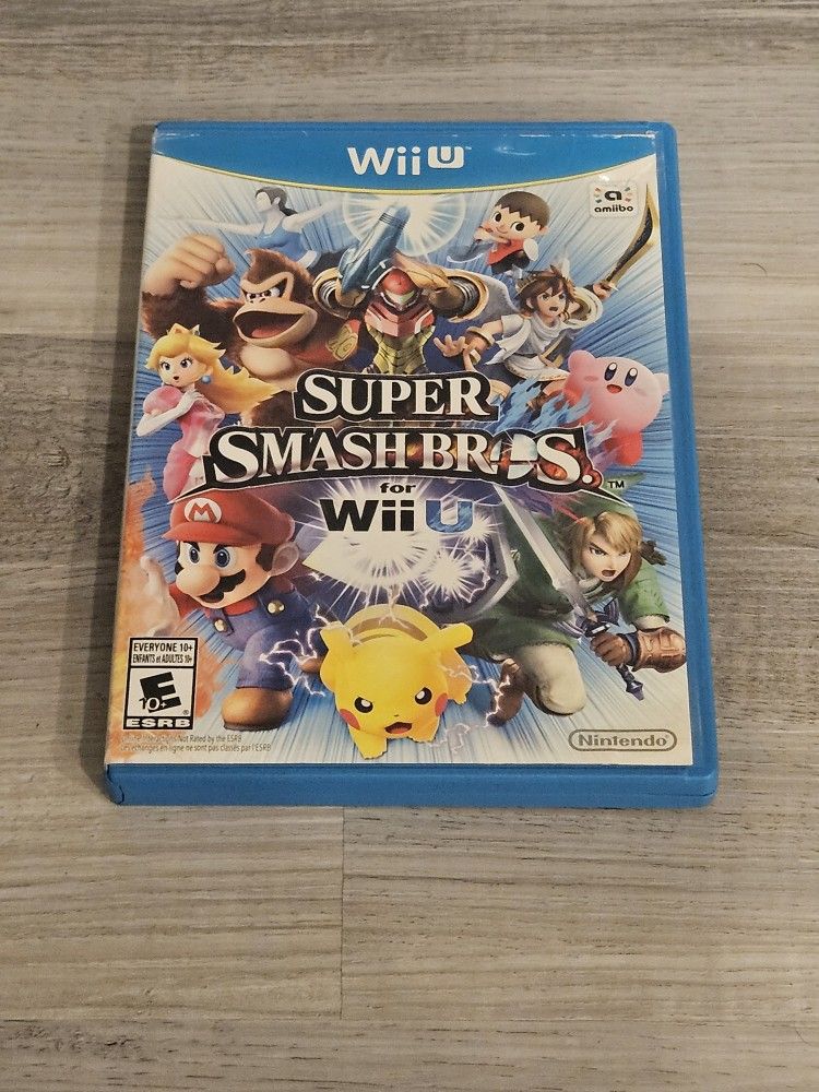 Super Smash Bros Wii U