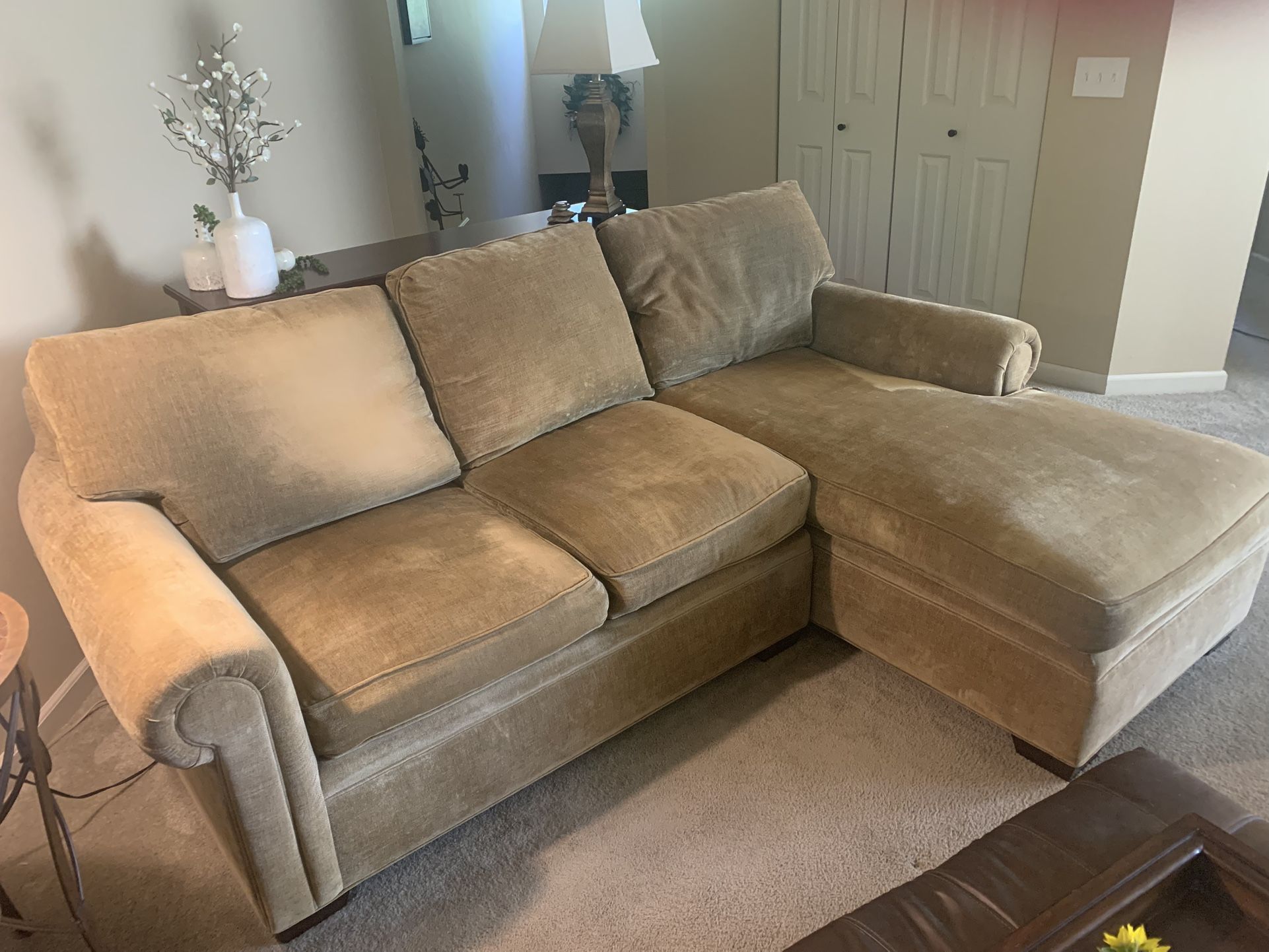 Sofa and Armchair