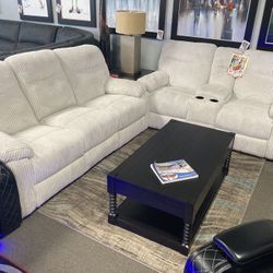 Reclining Sofa Loveseat! $1,499! Last One! 📲✅💙 