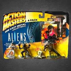 1994 Action Masters  Aliens Action 4-pack Diecast collectible Figure Set