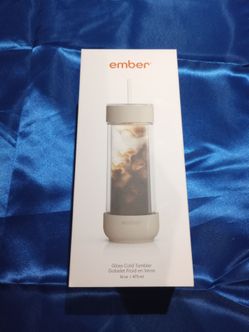 Glass cold tumbler