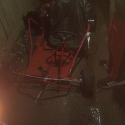 I Have A 125 Dirt Bike Motor 4-stroke On A Go-kart With Slicks One 120 Funny One 450 Lyrics