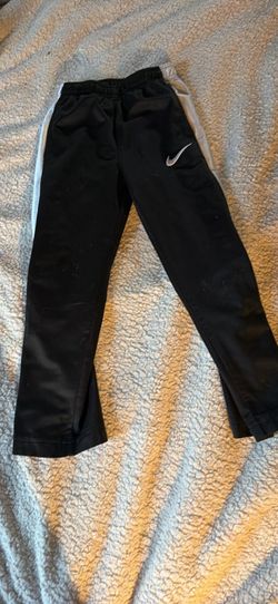 Nike Black/White Activeware Pants Nike Logo 2 Pockets 4 (XS)