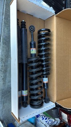 Stock Front And Rear Socks With Front Coil Overs