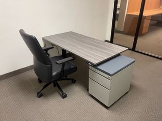 Adjustable Sit-Stand Desk
