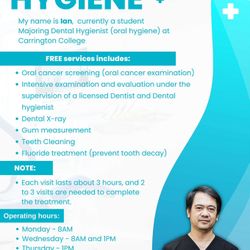 free dental cleaning