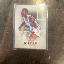 Upper Deck SP Authentic Michael jordan Tar Heels