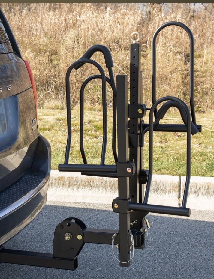 Hitch Mounted E-Bike Rack 200 Lb Capacity