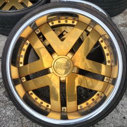 22" MHT Rims 3 part