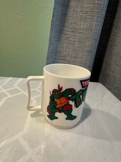 Vintage Teenage Mutant Ninja Turtles 1989  Kid's Plastic Cup