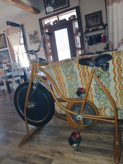 Vintage exercise bike