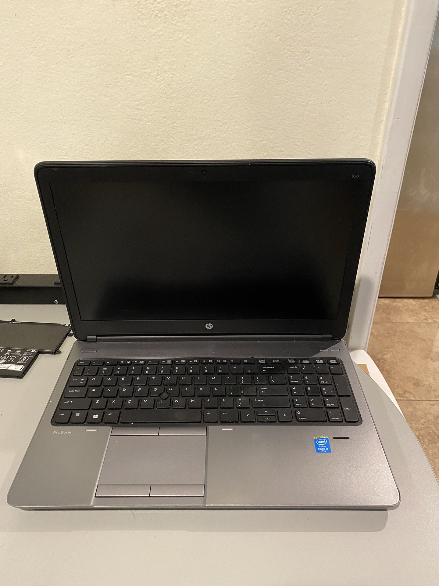 HP ProBook i7 Laptop with Sim Card Slot and 256 SSD