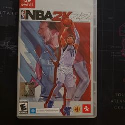 2k22 Nintendo Video Game 