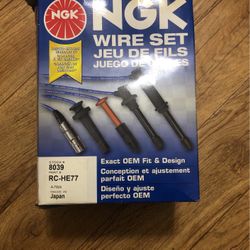 NGK Spark Plug Wires Honda 4 Cylinder (civic, Accord, Prelude)