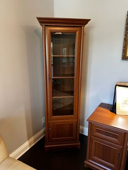 KENT series tall display cabinet