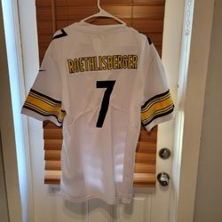 Nfl Reebok Pittsburgh Steelers Ben roethlisberger jersey size large youth  home for Sale in North Versailles, PA - OfferUp