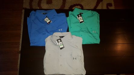 BRAND NEW UNDER ARMOUR FISHING SHIRTS