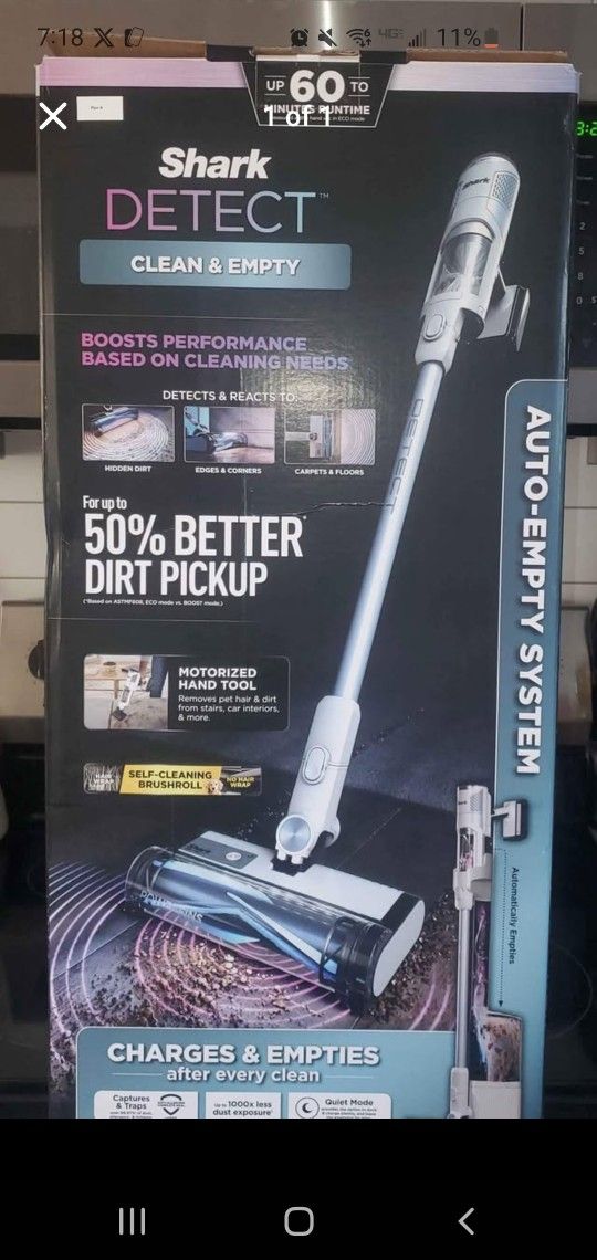 Shark Clean & Empty Cordless Vacuum