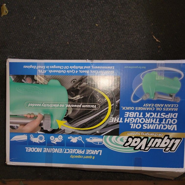 LiquiVac Oil Change System