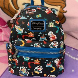 Mickey And Friends Loungefly Backpack-Disney Parks 