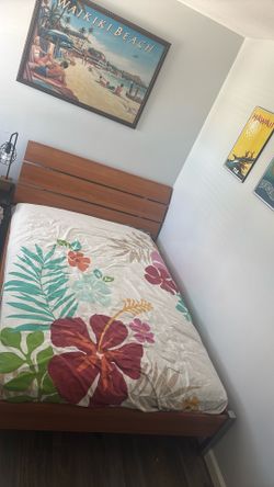 Full Size Bed Frame - No Mattress