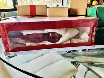 Marquis By Waterford “Carnavale” Ornament Calda Glass Ornament