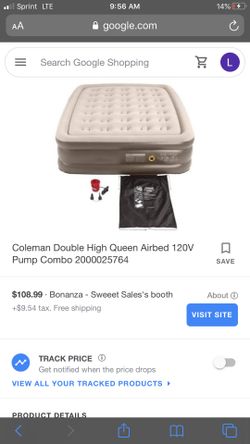 Callman double queen air mattress