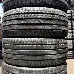 235/45/18 Vendo Un Set Se Llantas Marca Michelin Con Un 80% De Vida Las 4 ✅📞