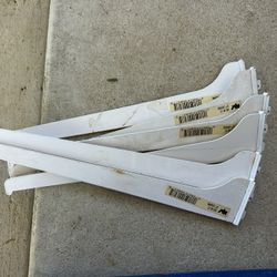 12” Knape & Vogt Shelf Brackets, Qty 6.  All For $10