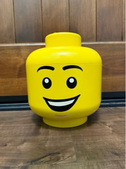 Lego Storage Head -Large + Legos