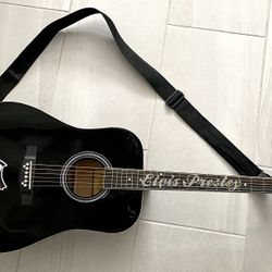 ★ター坊様専門★ELVIS PRESLEYアコスティックギター★BLACK ☆ター坊様専門☆ELVIS PRESLEYアコスティックギター☆BLACK