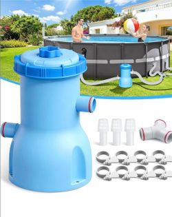 NEW INTERTEK 530 gph filter pump Pool filter Pool pump