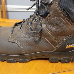 Size 13 Ariat Men's Treadfast Steel Toe Waterproof Workboot 