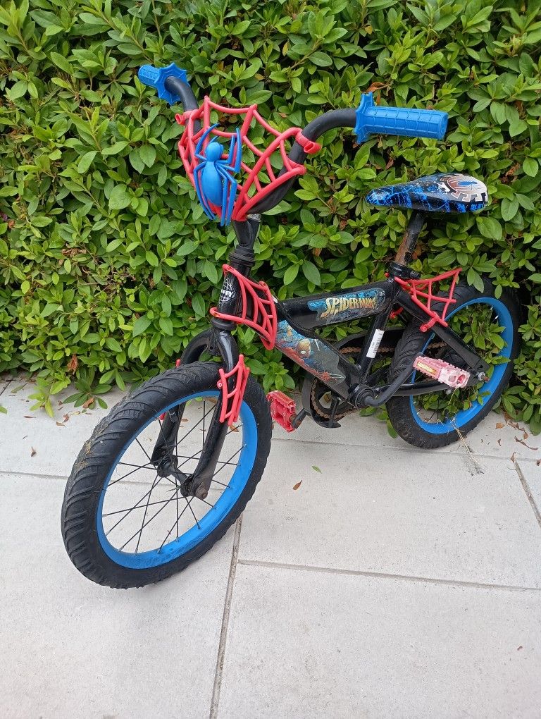 Kids Spider Man Bike