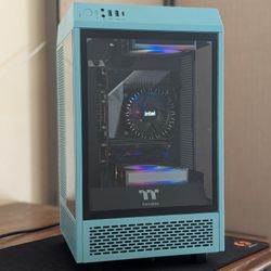 Intel Core i5 12400 + AMD Radeon RX 5700 XT ITX RGB Gaming Desktop PC Computer