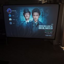Projection Screen, Mini Projector and Sound Bar