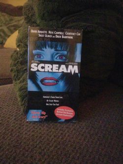 Scream VHS Movie 