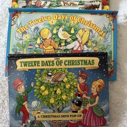 Books Christmas Pop-Up From 1999 & 200
