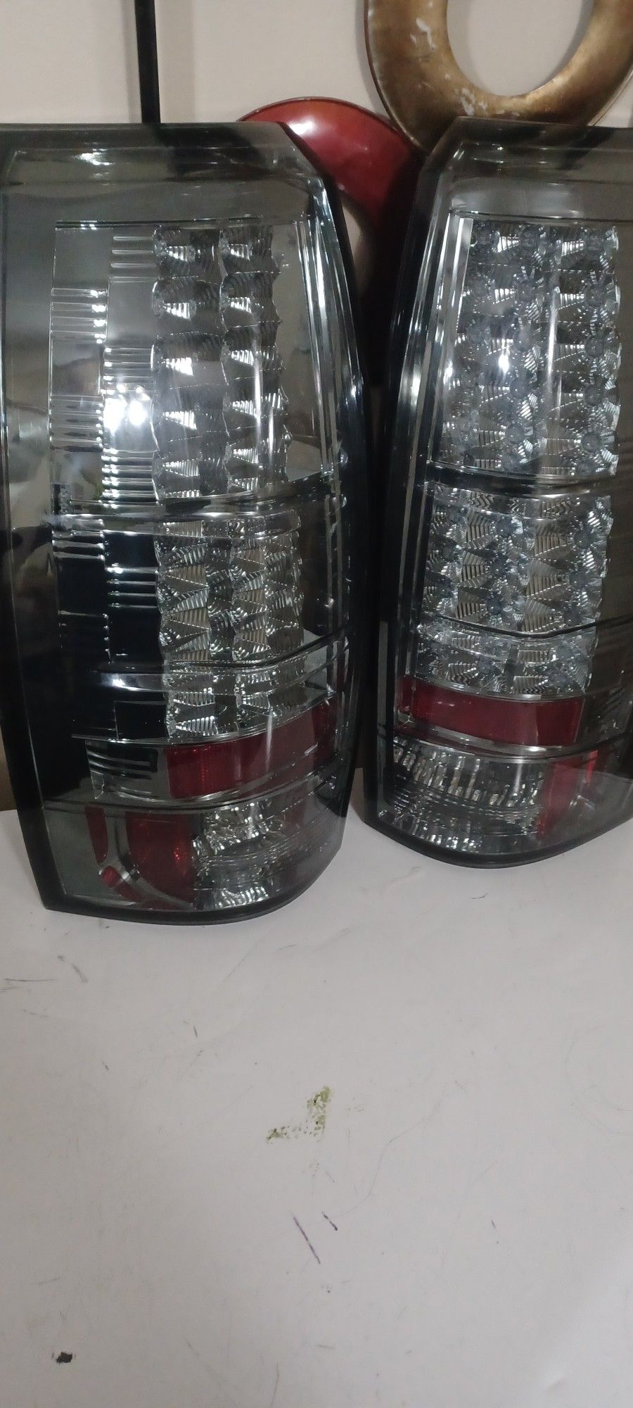 Smoked L.E.D taillights