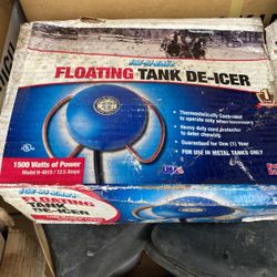 Floating Tank De-icer For Metal Tanks