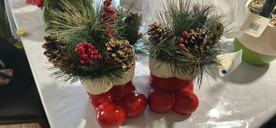 Santa Boots Decorations