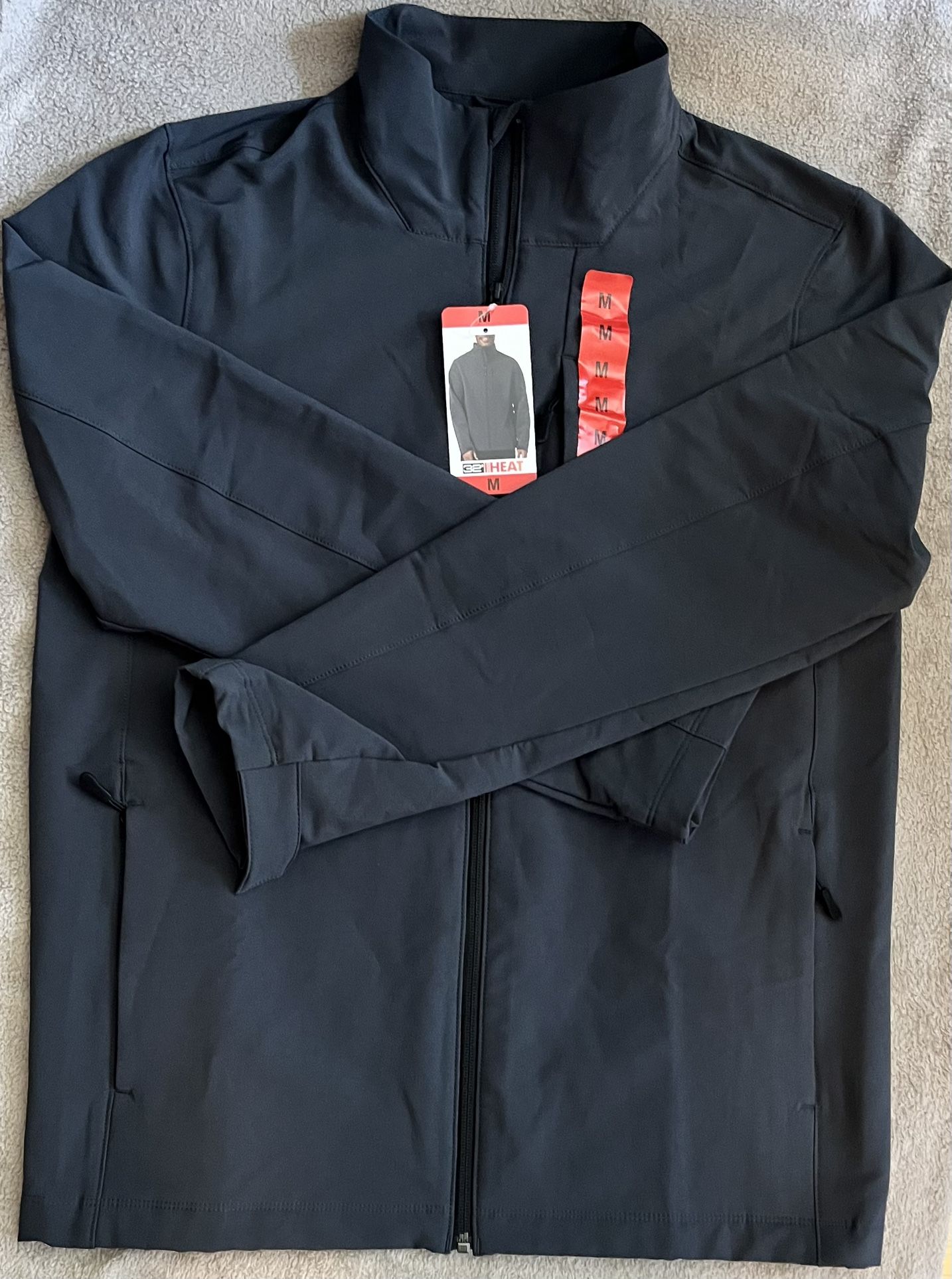 2 Pcs Of 32 Heat Men’s Light Jacket, Size M