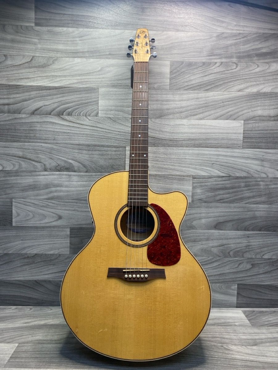 Seagull Performer CW Folk Flame Maple HG QIT - Blonde - w/ Soft Case - Clean (168658-3)