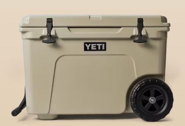 Brand New YETI Tundra Haul Wheeled Cooler – Desert Tan