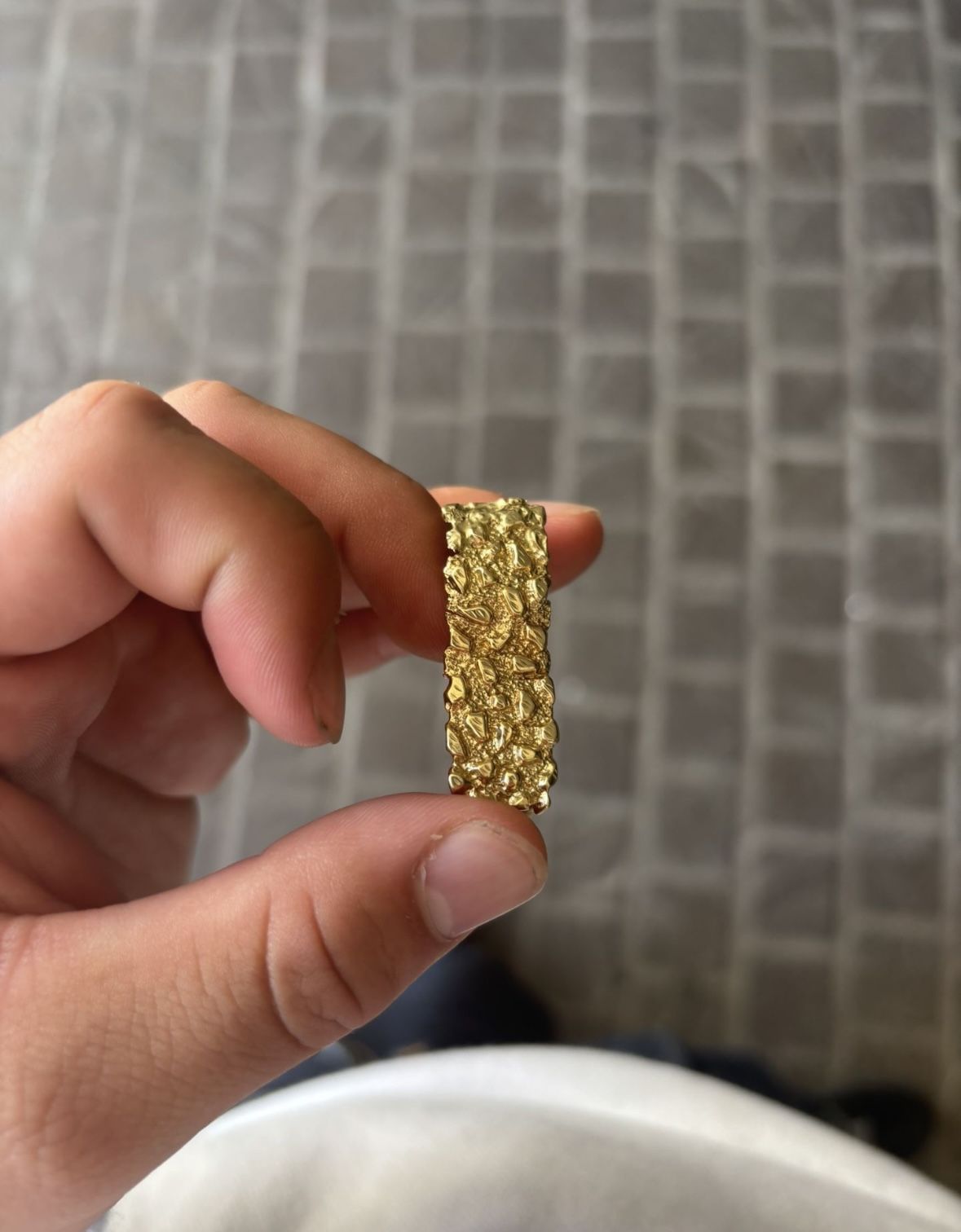 Double Nugget Ring