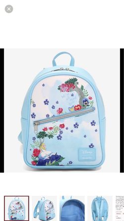 Allison And Wonderland Loungefly Mini Backpack