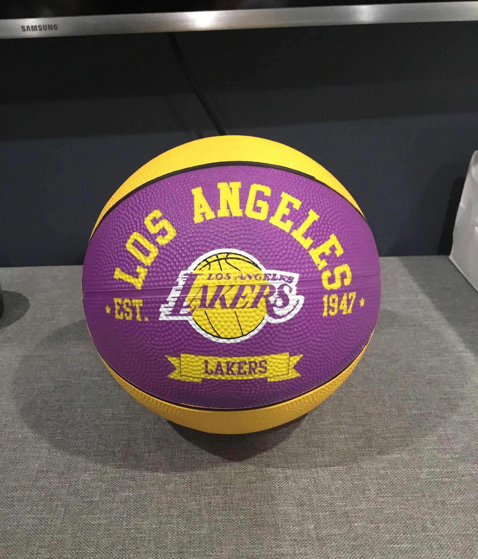 Lakers indoor basketball